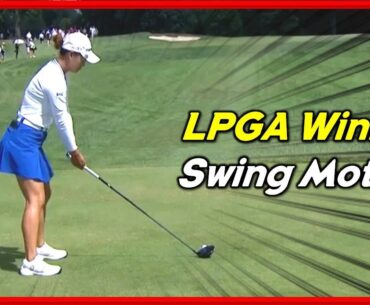 LPGA Winner "MinJee Lee" Driver-Iron Swings & Slow Motions I 2023 Kroger Queen City Champion