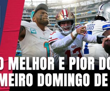 Purdy, Hill e Tua, Burrow, e mais: Os VENCEDORES e PERDEDORES do primeiro domingo de NFL