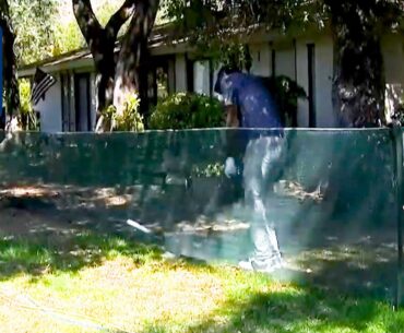 Sahith Theegala hits ridiculous shot THROUGH A FENCE