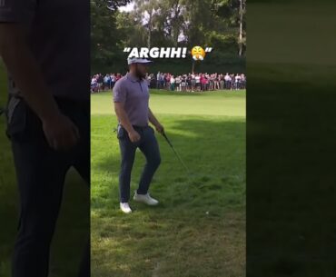 Tyrrell Hatton is one of us #golf #pga #angry