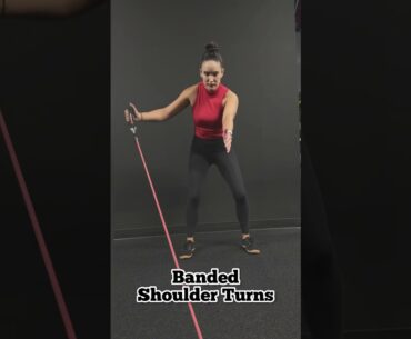 ROTATIONAL BAND EXERCISES FOR GOLF FITNESS! #golf #golfswing #golffitness