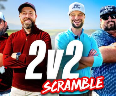 Scramble match at the BEST golf course in Scotland!