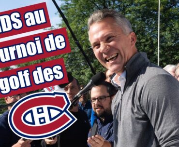 RDS au tournoi de golf des Canadiens!