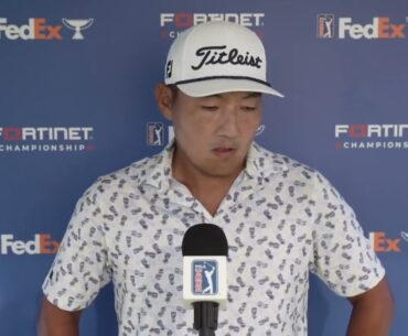 Sung Kang Thursday Flash Interview Korean 2023 Fortinet Championship