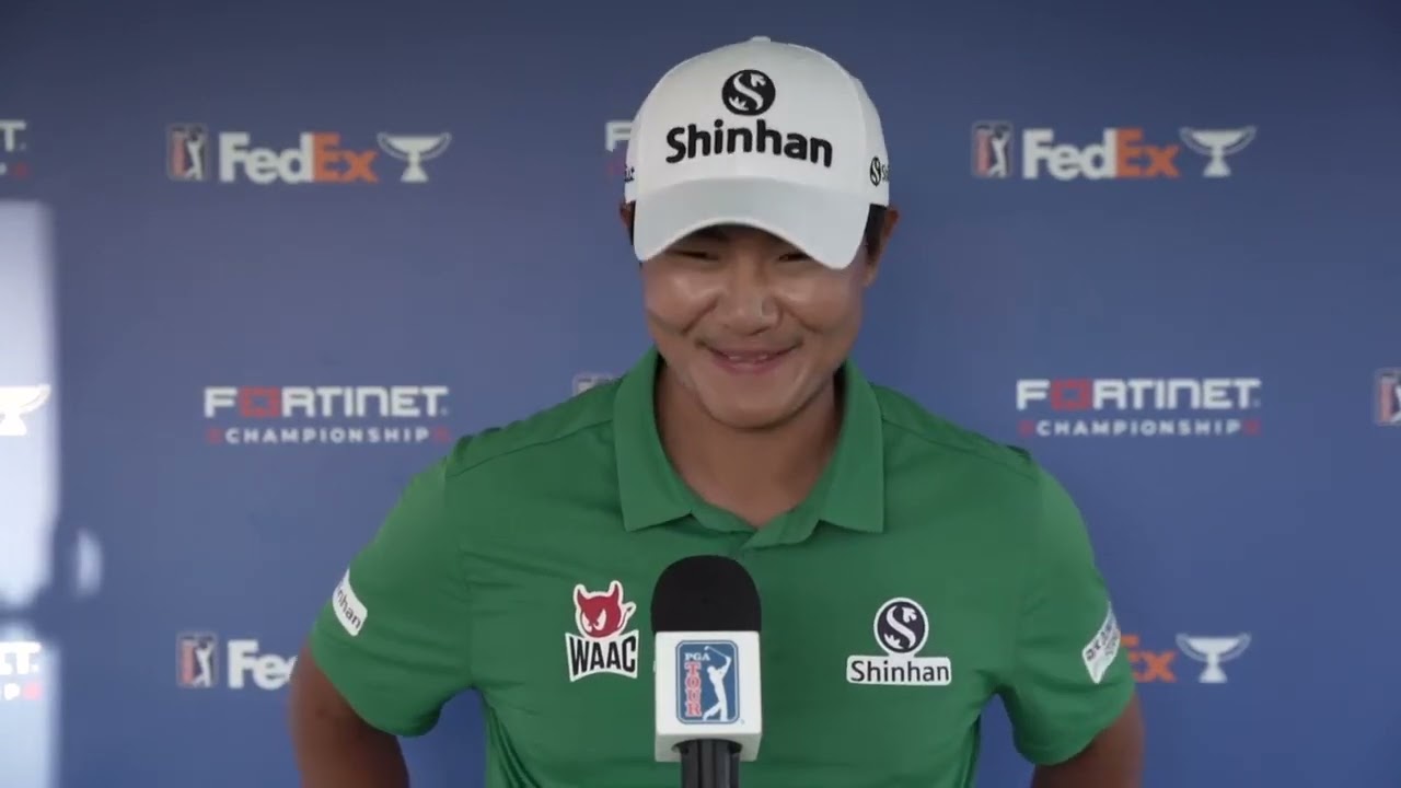 S H Kim Friday Flash Interview Korean 2023 Fortinet Championship S H Kim Friday Flash Interview Korean 2023 Fortinet Championship