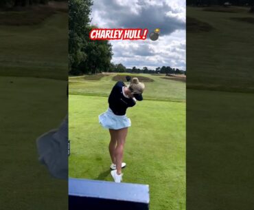 Charley Hull Hitting Driver #shorts #charleyhull #aigwomansopen #golfswing #golf #golfshot #golfer