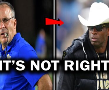 This Coach Just CALLED OUT Deion Sanders!