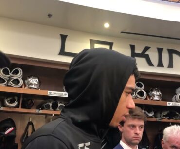 Quinton Byfield, on Kings’ 4-3 loss