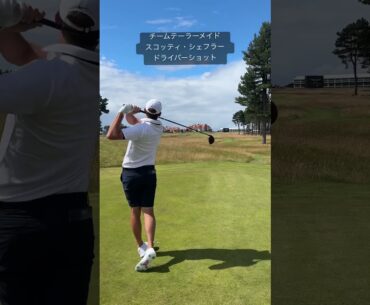 PGA「ジェネシス・スコティッシュオープン」に挑む #チームテーラーメイド のスコッティ・シェフラーのドライバーショットをご覧ください！ #テーラーメイド #ゴルフスイング #ステルス2