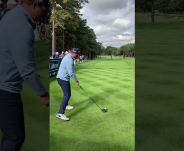 Ryder Cup Europe Rookie, Sepp Straka Driver Swing At The BMW PGA Championship 2023 #golf #golfswing