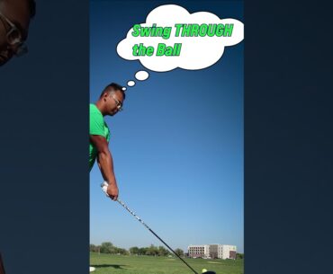 Hitting my Callaway Paradym Tripple Diamond but my brain . . .