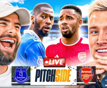 EVERTON 0-1 ARSENAL! | Pitch Side LIVE!