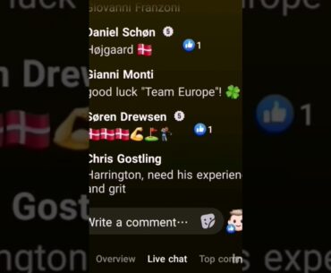 Luke Donald's picks fans reactions #golf