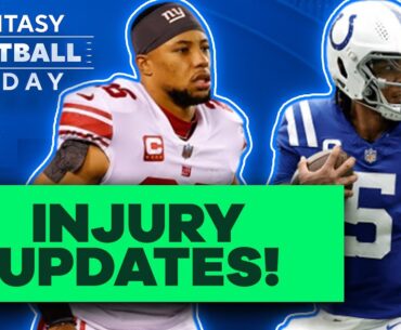 Fantasy Injury Recap: Anthony Richardson, Saquon Barkley, Joe Burrow, David Montgomery, & More!