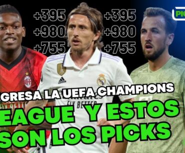 Las MEJORES APUESTAS 🤑 del regreso de la CHAMPIONS LEAGUE⭐️ | Pickstars | TUDN
