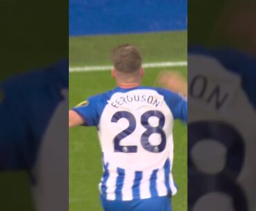 Ferguson Scores First Brighton Hat-trick #football #brighton #premierleague #evanferguson #shorts