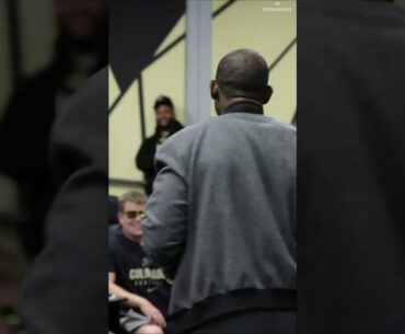 Deion Sanders gave every @CUBuffsFootball player a pair of sunglasses 😭