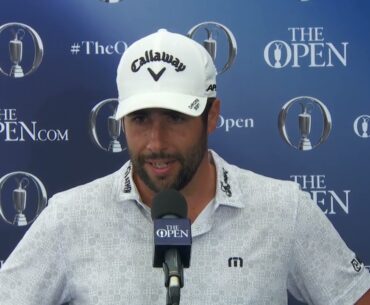 Adrián Otaegui Flash Entrevista Domingo Día 4 2023 The Open Championship © The Open