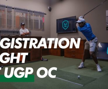 AJGA Registration Night at UGP OC | Urban Golf Performance
