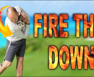 The TRICK to Leading with the RIGHT ARM in the Downswing
