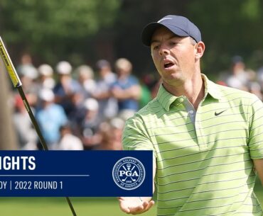 Rory Mcilroy Storms Into The Lead | Every Shot from Round 1 | 2022 PGA Championship