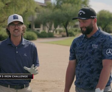 Jon Rahm vs. @BryanBrosGolf in the PGA TOUR Superstore x Callaway Golf 5-Iron Challenge!