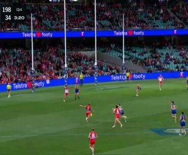 Hayden McLean cracks 200 points for the Sydney Swans || West Coast Eagles vs Sydney Swans