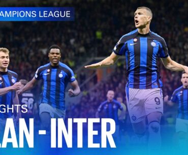 MILAN 0-2 INTER | HIGHLIGHTS | UEFA CHAMPIONS LEAGUE 22/23 ⚽⚫🔵🇮🇹