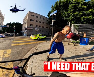 I WENT RIDING DEEP IN LA AND DUDE SAID THIS TO ME..