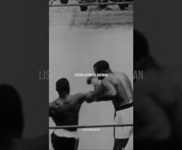 Mike Tyson on Sonny Liston’s Intimidation 🥊