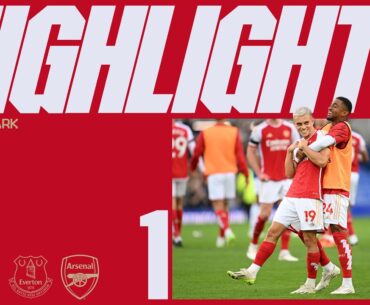 HIGHLIGHTS | Everton vs Arsenal (0-1) | Trossard scores a beautiful winner!