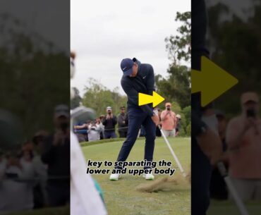 WATCH 👀 their lead hip!! #golf #golfswing #golftips #golfcoach