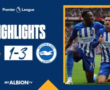 PL Highlights: Manchester United 1 Brighton 3