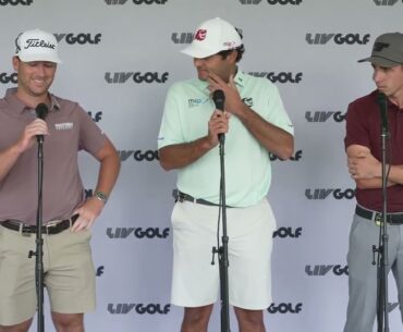 Chacarra, Puig, Ogletree talk Int'l Series & beyond | LIV Golf Chicago