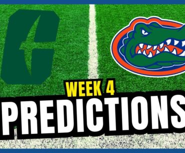 Florida vs. Charlotte Predictions | 2023 College Football Predictions | Confident Gators?