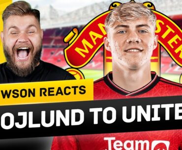 Rasmus Højlund Signs For Man United! Howson Reacts