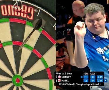 Chaney v Hazel World Championships 2020 - Round 1