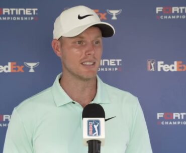 Cam Davis Saturday Flash Interview 2023 Fortinet Championship