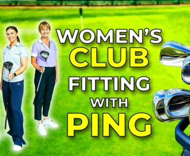 WOMEN'S GOLF CLUB FITTING...AMAZING RESULTS!
