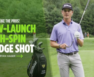 How to Hit the Low Spinning Pitch Shot | Titleist Tips