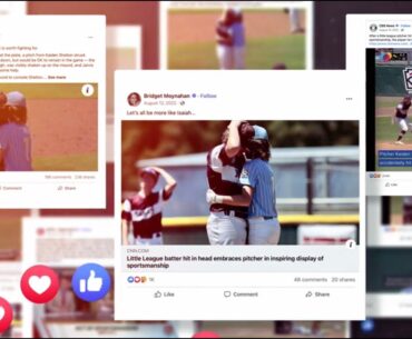How a VIRAL Little League hug led to a moment of inspiration & unlikely friendship | LLWS