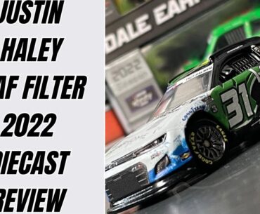 Justin Haley LeafFilter 2022 1/64 Diecast Review Custom