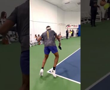 Drew Brees and Brice Butler involved in pickleball point of the year!