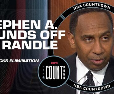 Stephen A. is done with Julius Randle after Knicks elimination from playoffs by Heat | NBA Countdown