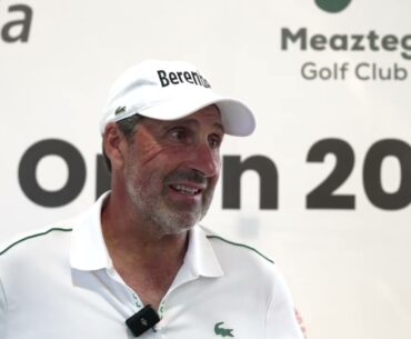 José María Olazabal en Meaztegi