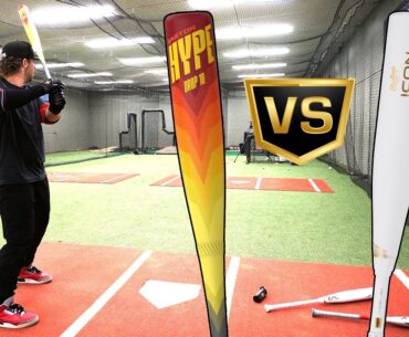 EASTON HYPE FIRE vs RAWLINGS ICON 2024 | USSSA Exit Velo Showdown @HitTraxOfficial