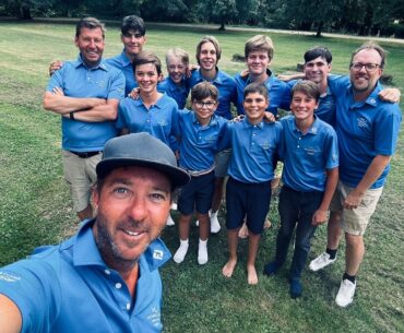 Les U16 Boys de Mérignies Golf montent en 2ème division - juillet 2023