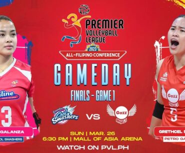 CCS vs. PGA | Game 1 | Finals | 2023 PVL All-Filipino Conference