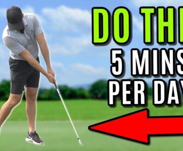 Do THIS To Improve Your Ball Striking (Arms Straight)