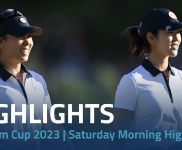 Solheim Cup 2023 | Saturday Morning Highlights